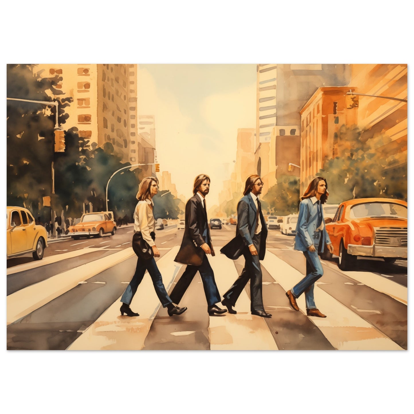 Der Weg der Ikonen Poster 50x70 cm - Pixara
