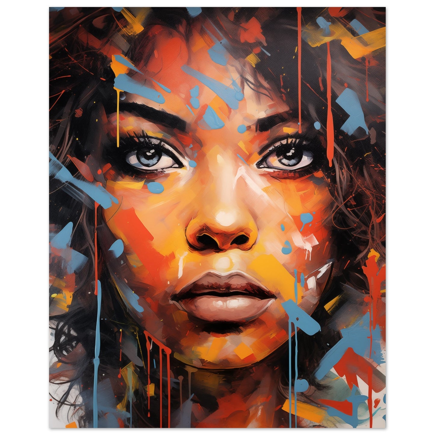 Virtuoser Farbklang 20x25 cm - Pixara