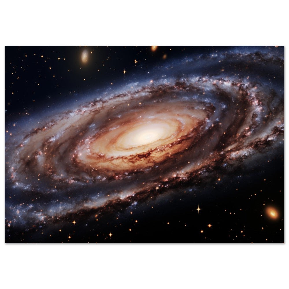 Andromeda in Detail Poster A4 21x29.7 cm - Pixara