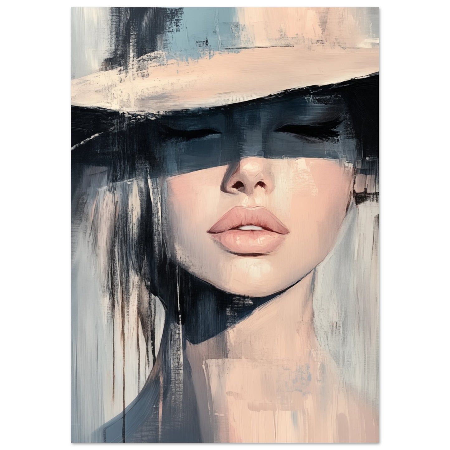 Verborgene Eleganz Poster A4 21x29.7 cm - Pixara