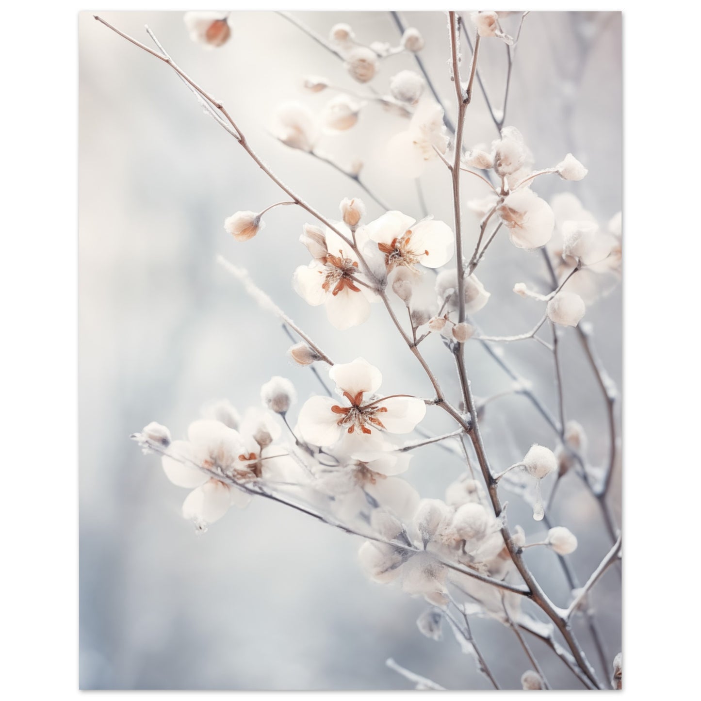 Winterflor Poster 40x50 cm - Pixara