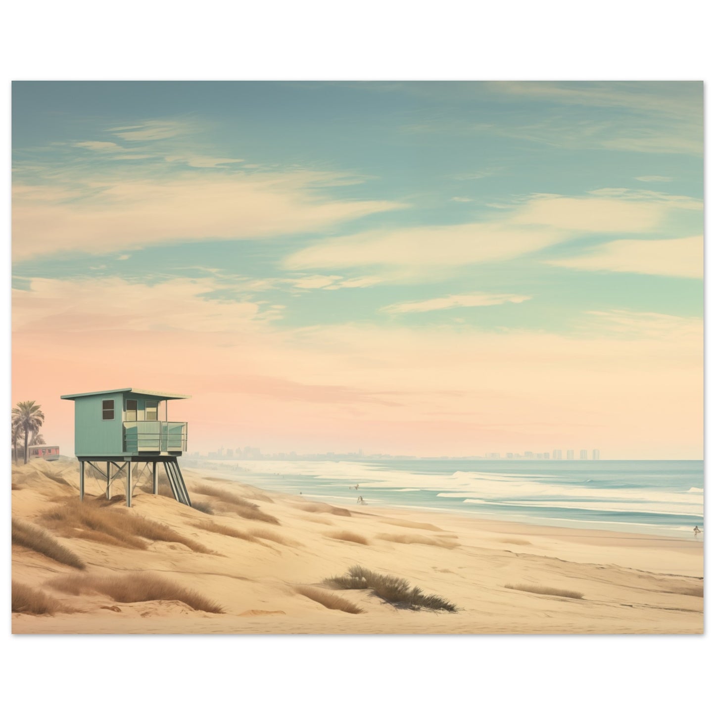Wächter des Meeres Poster 40x50 cm - Pixara
