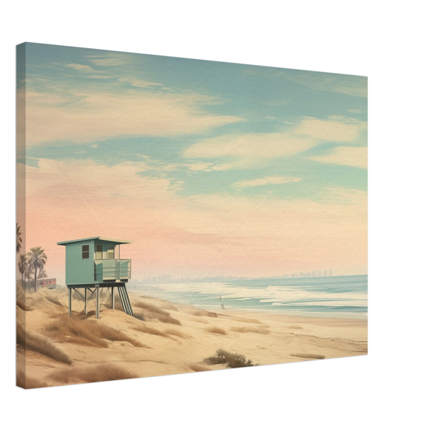 Wächter des Meeres Leinwand 50x70 cm - Pixara