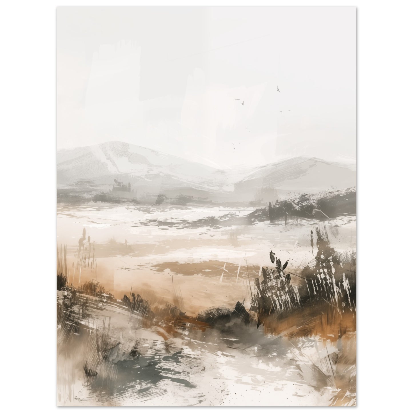 Misty Pines Poster 30x40 cm - Pixara