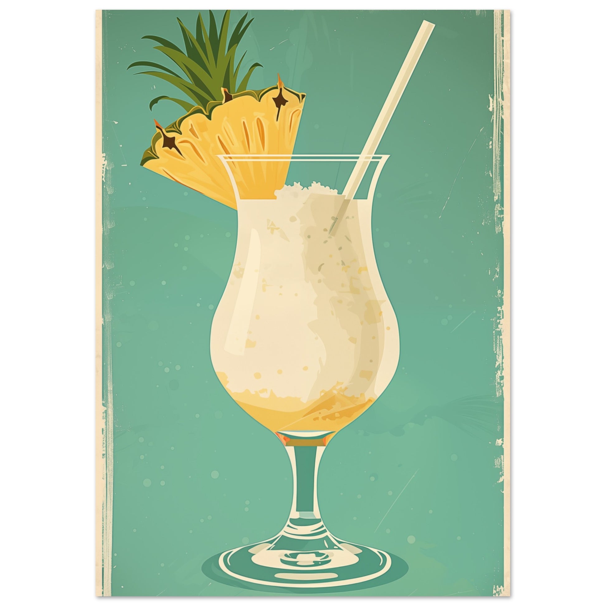 Pina Colada Paradies A4 21x29.7 cm - Pixara