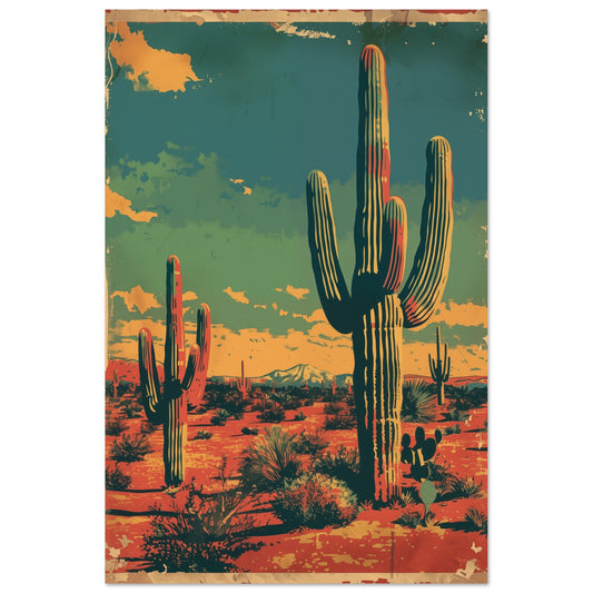 Wüstenzauber Poster 60x90 cm - Pixara