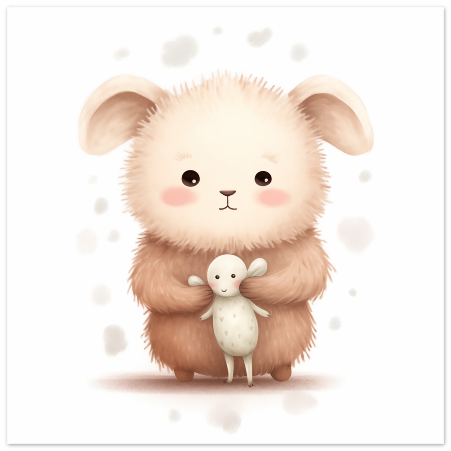 Emil und sein Sternenfreund Poster 25x25 cm - Pixara