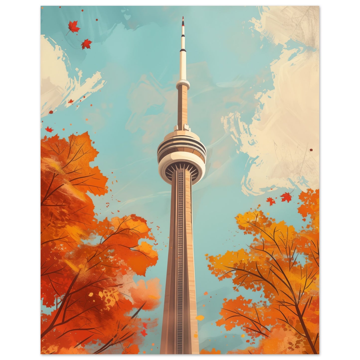 Autumn Ascent 20x25 cm - Pixara