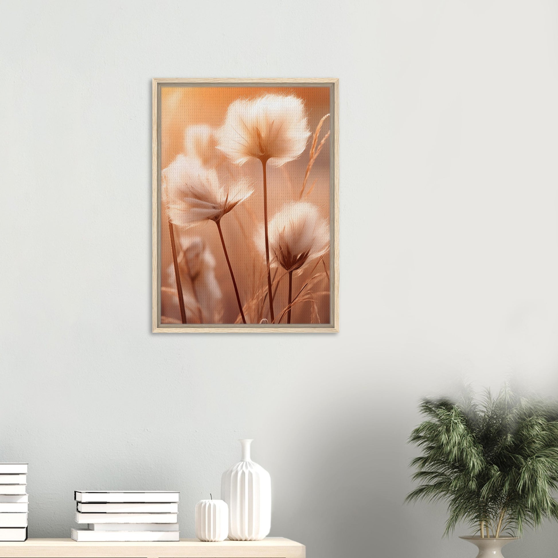 Baumwolle | Gerahmte Leinwand - Pixara