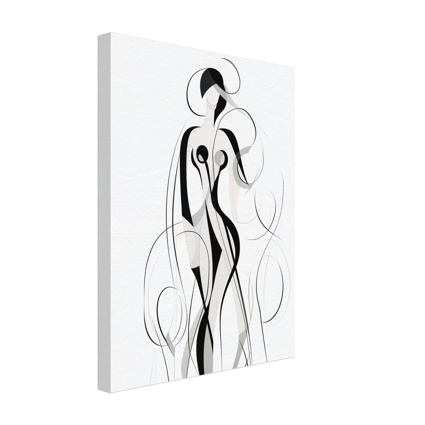 Elegance in Motion Leinwand 30x40 cm - Pixara