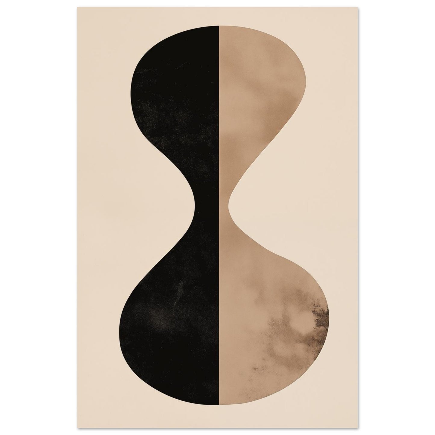 Dualität der Formen 60x90 cm - Pixara