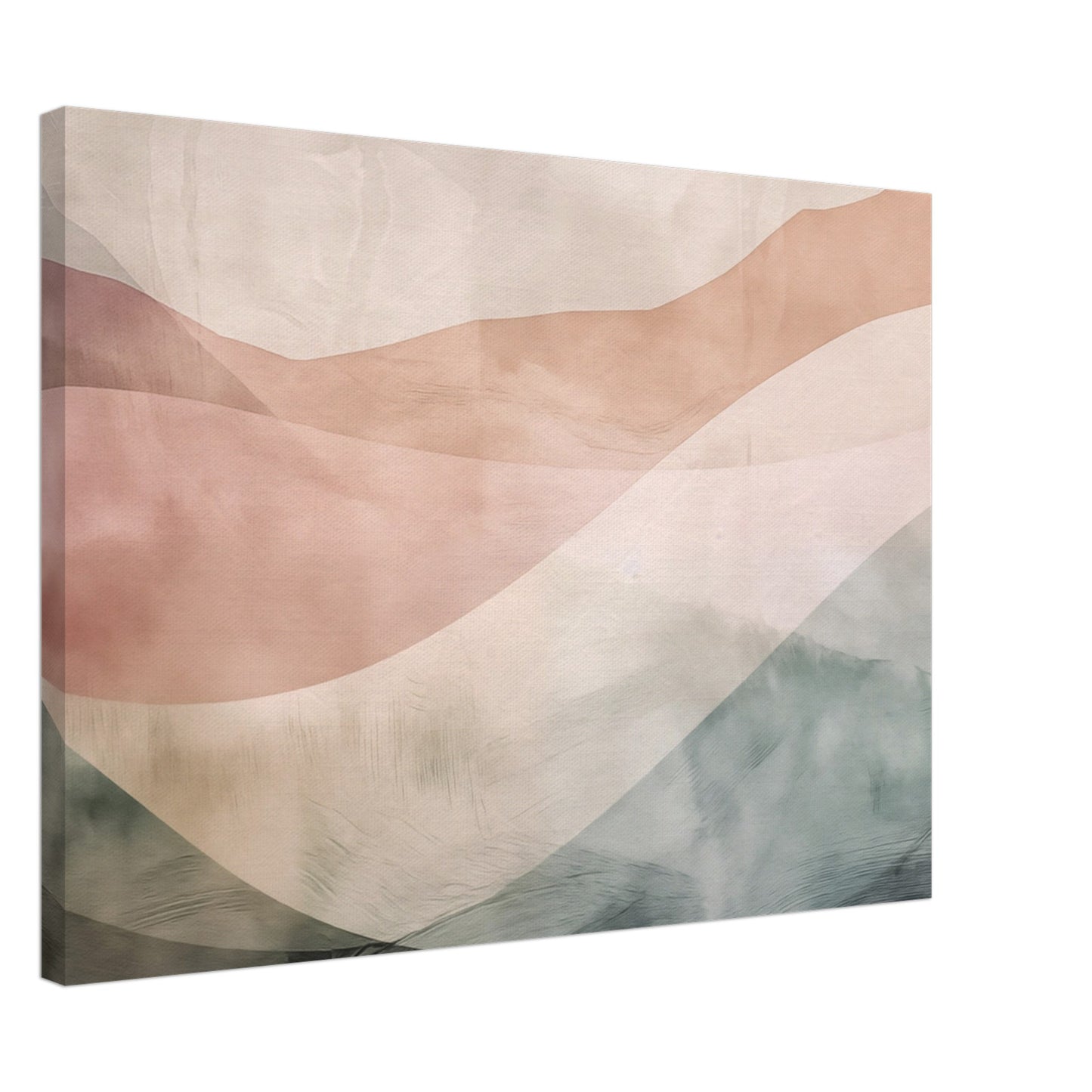 Wellen der Stille Leinwand 50x70 cm - Pixara
