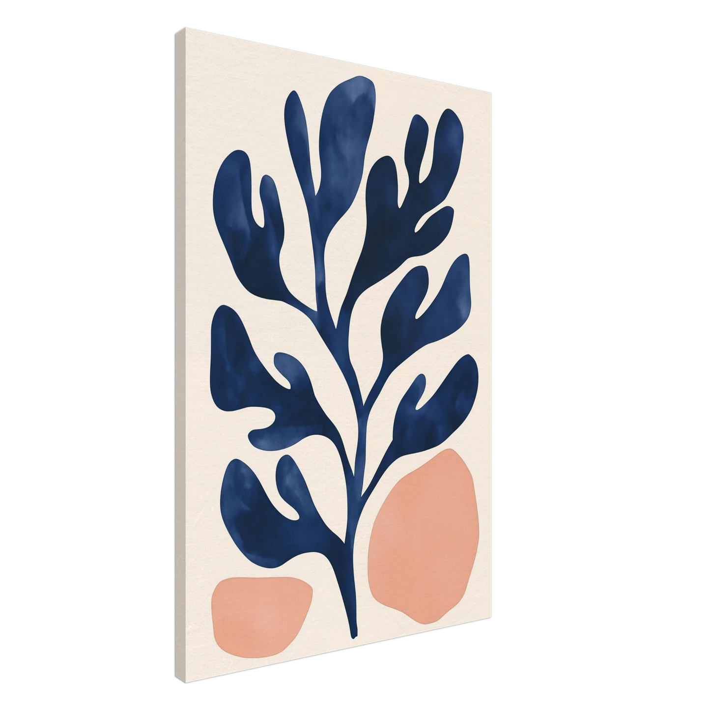 Botanische Ruhe Leinwand 60x90 cm - Pixara