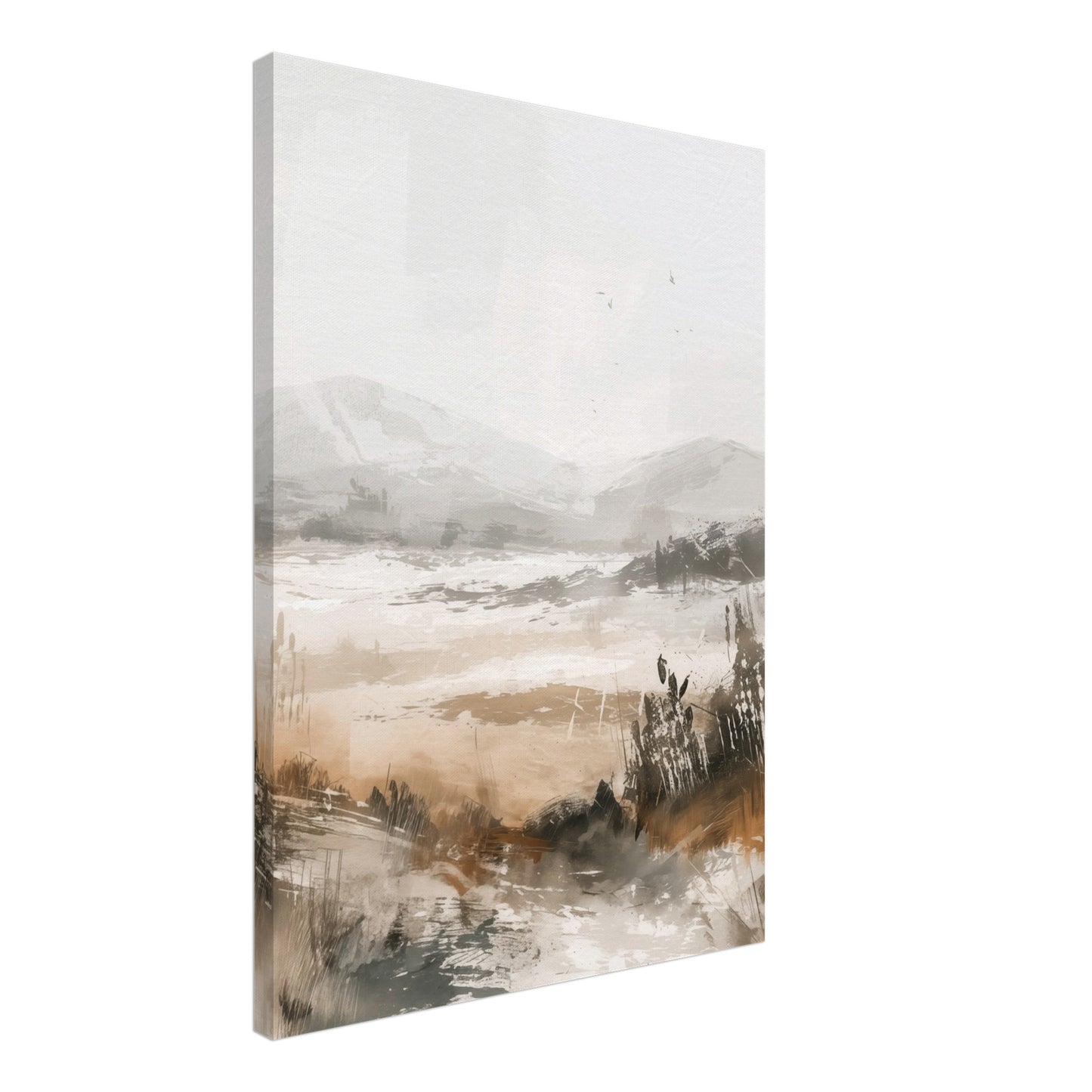 Misty Pines Leinwand 50x70 cm - Pixara