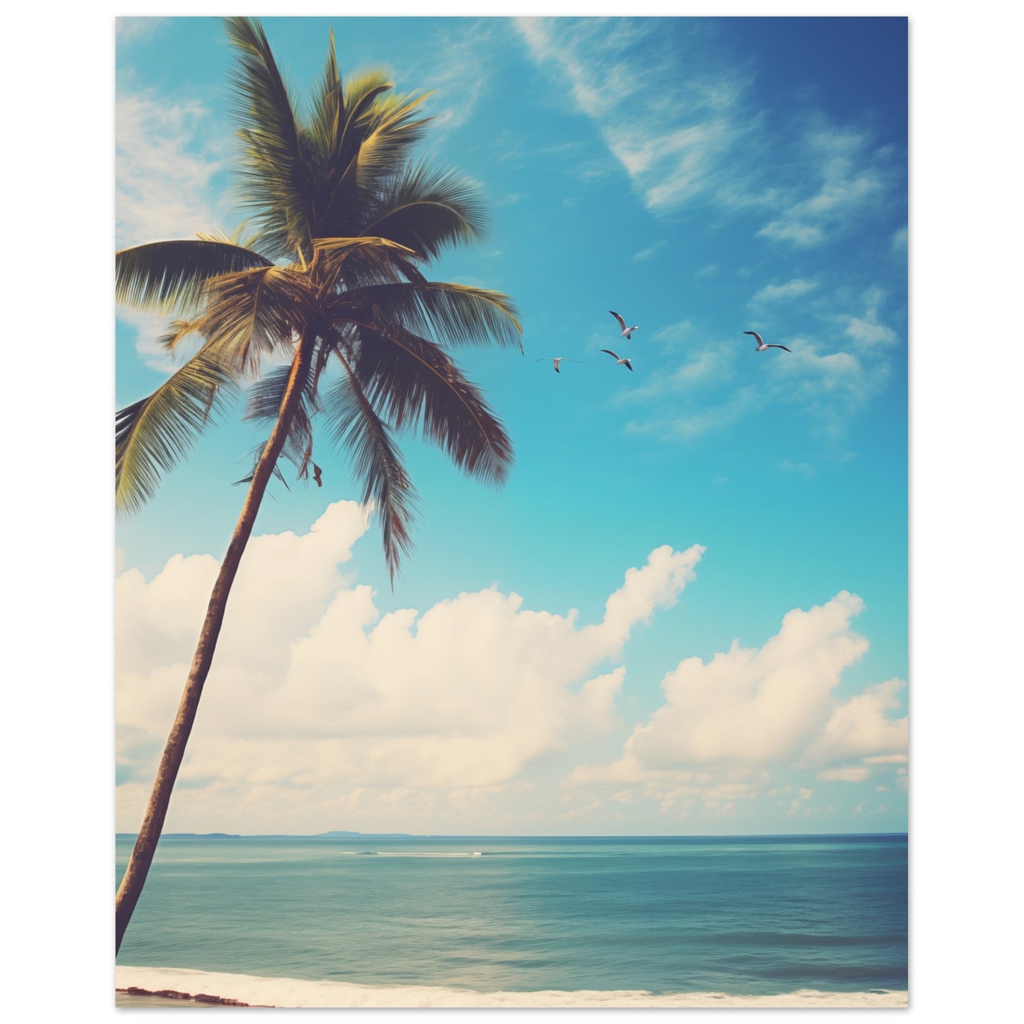 Tropische Brise Poster 40x50 cm - Pixara