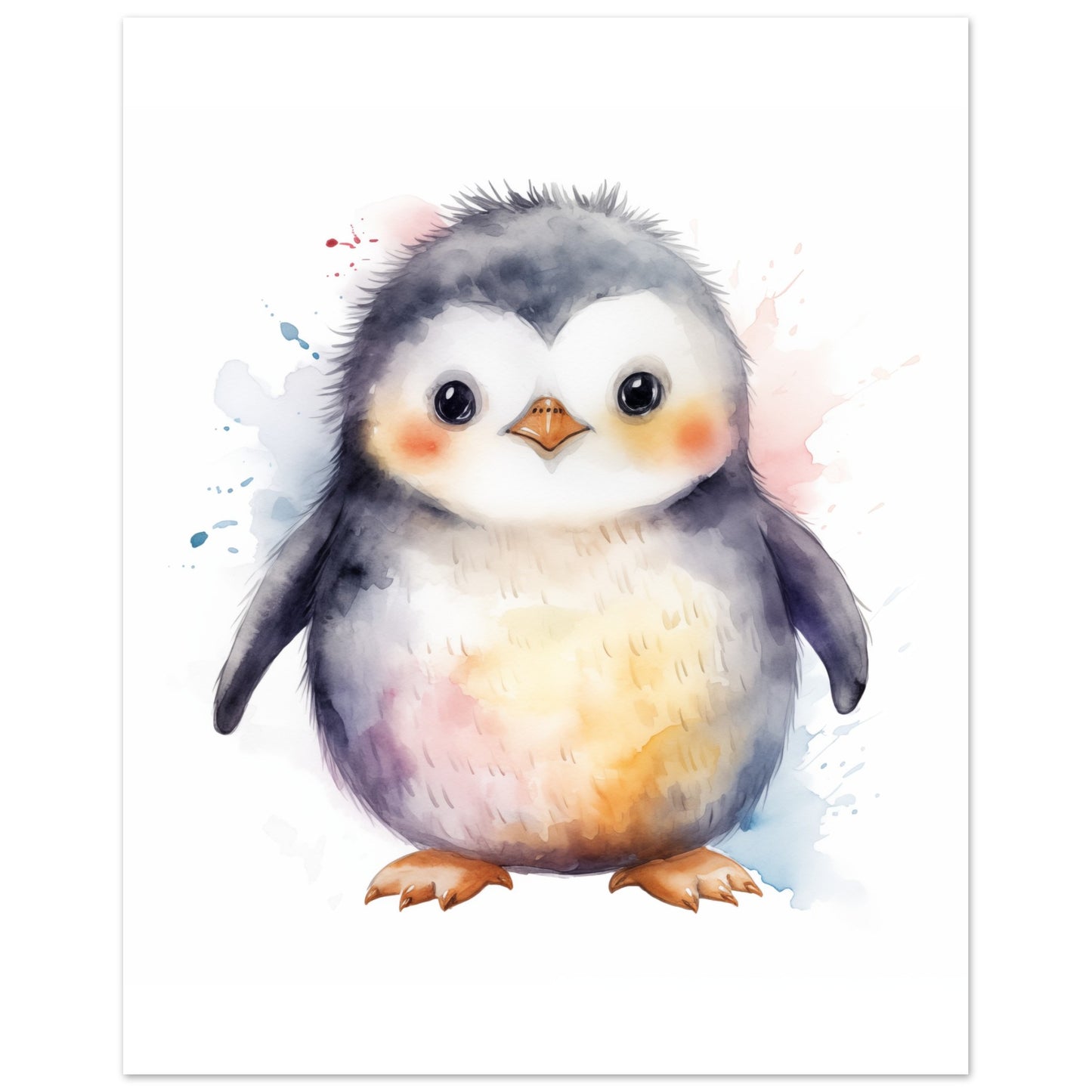 Pinguin "Pippa" Poster 20x25 cm - Pixara