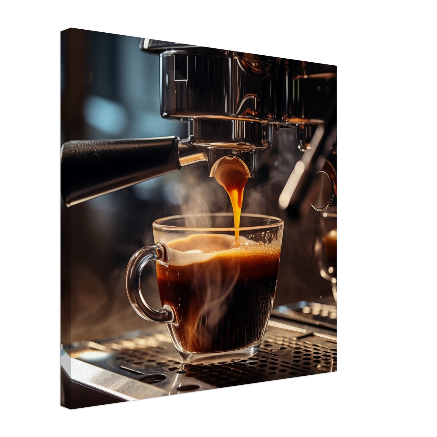 Espresso Exzellenz Leinwand 50x50 cm - Pixara