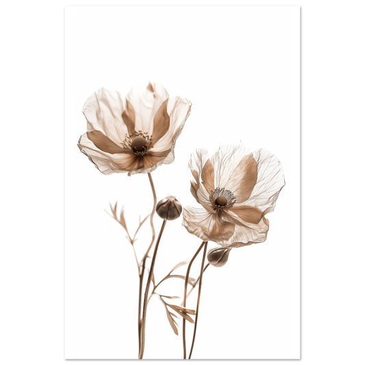 Whispering Petals Poster 60x90 cm - Pixara