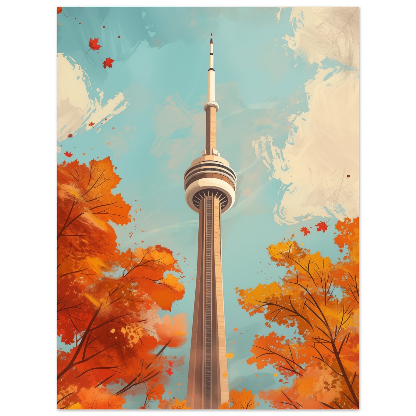 Autumn Ascent 30x40 cm - Pixara