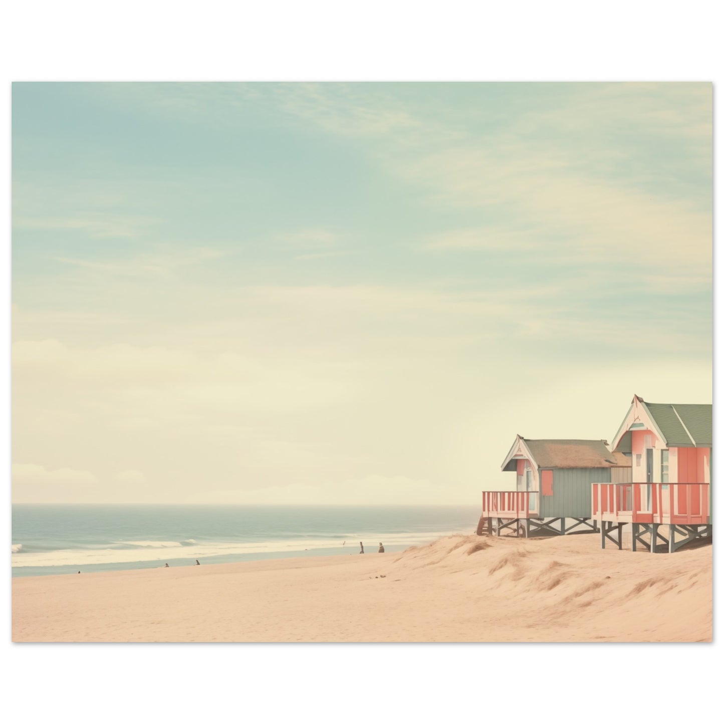 Stille Beobachtung Poster 20x25 cm - Pixara