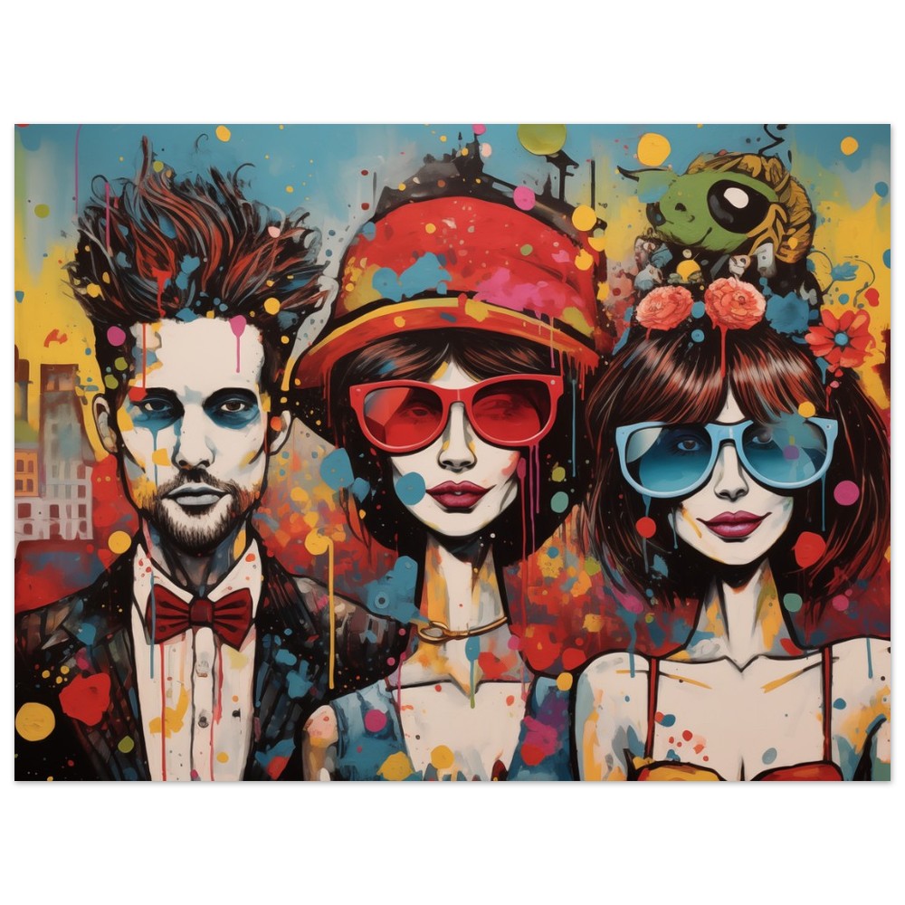 Urbane Freunde 30x40 cm - Pixara