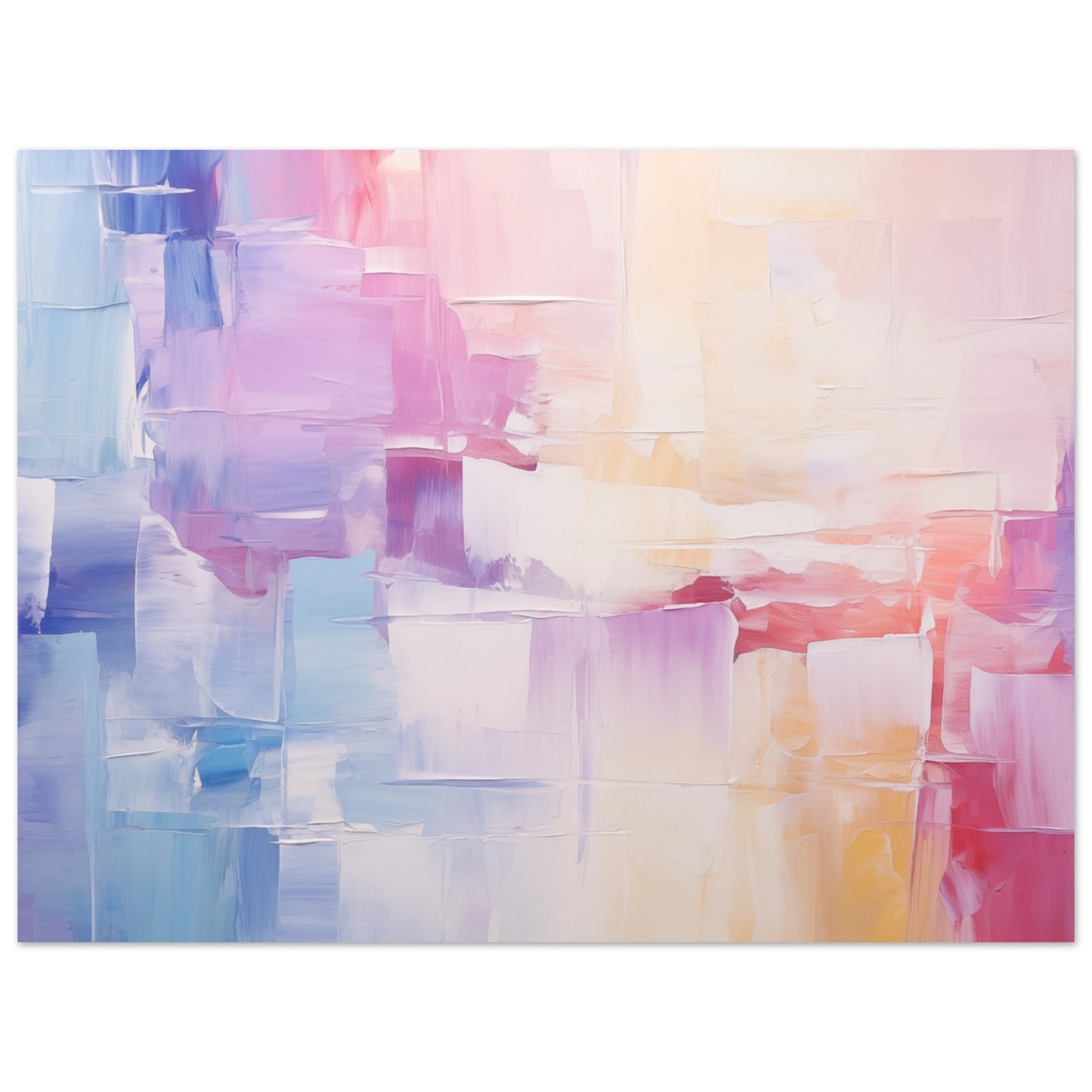 Farbflut Poster 30x40 cm - Pixara