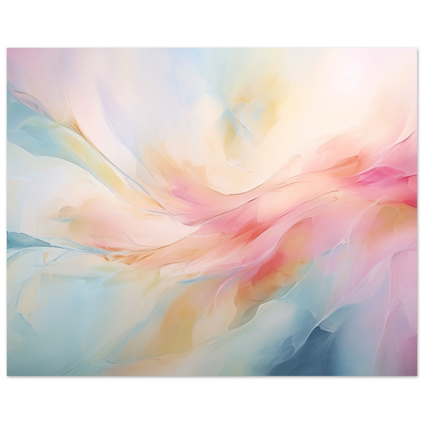 Pastellwind Poster 20x25 cm - Pixara
