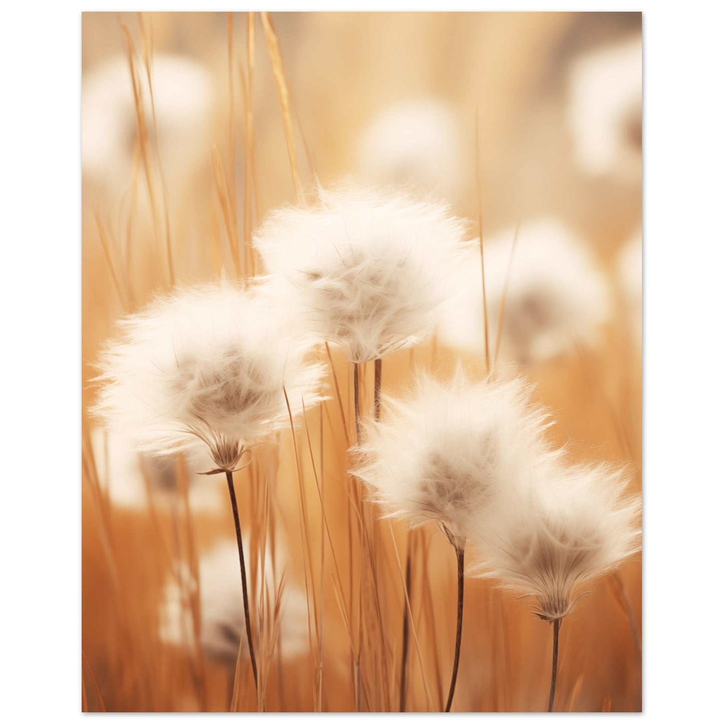 Cotton Calm Poster 40x50 cm - Pixara