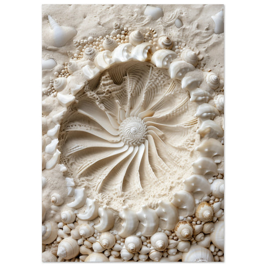 Muschelmosaik A4 21x29.7 cm - Pixara