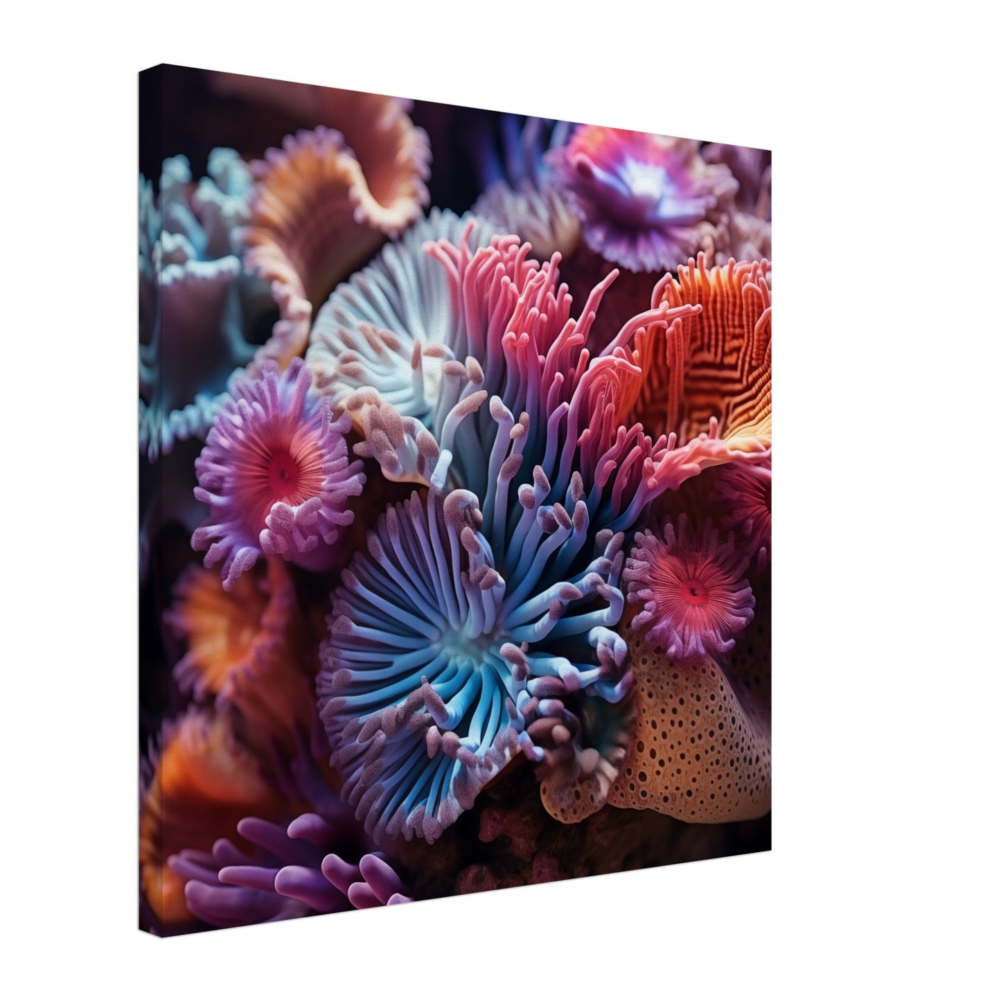 Ozean Oase Leinwand 50x50 cm - Pixara