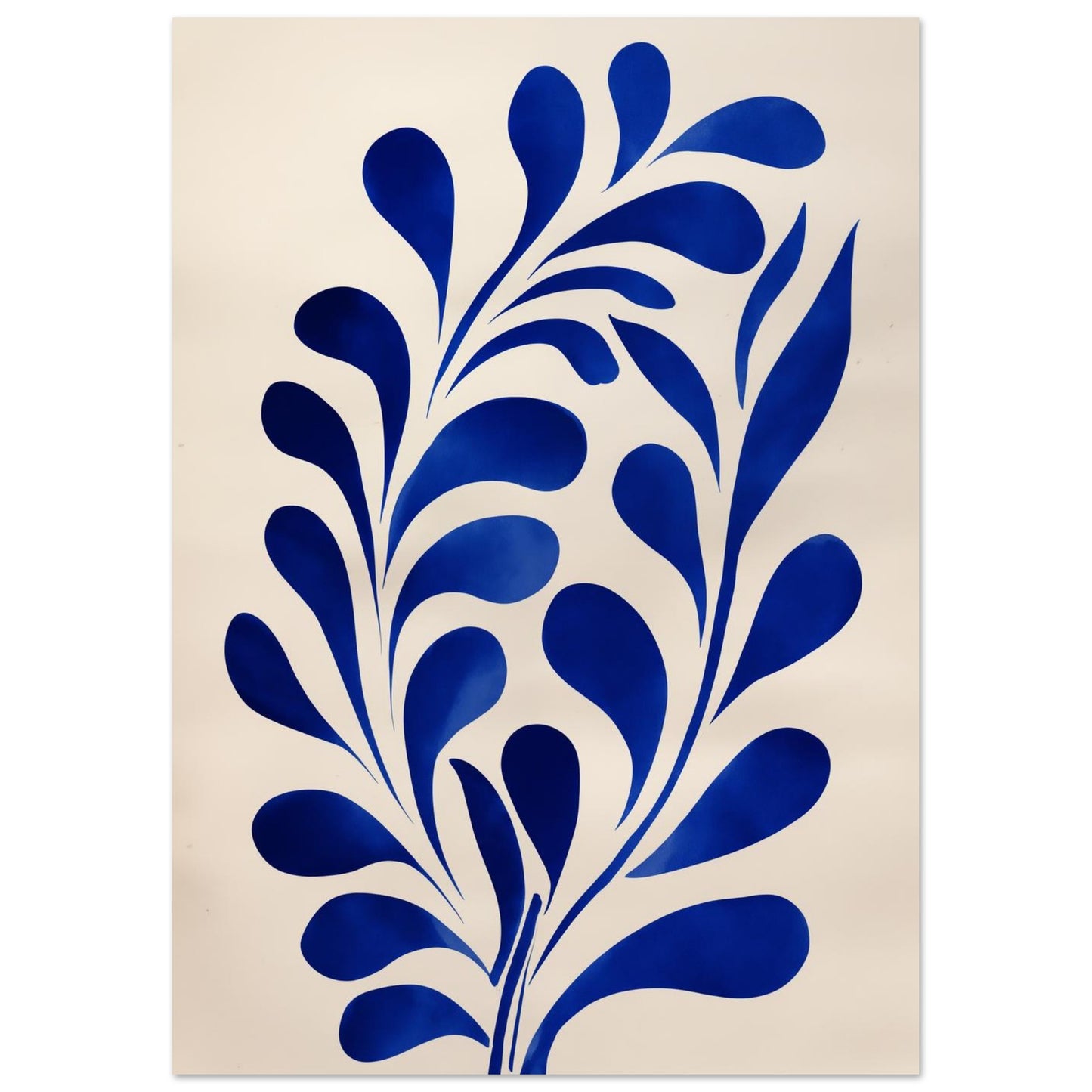 Blauer Zweig No. 1 21x29.7 cm - Pixara