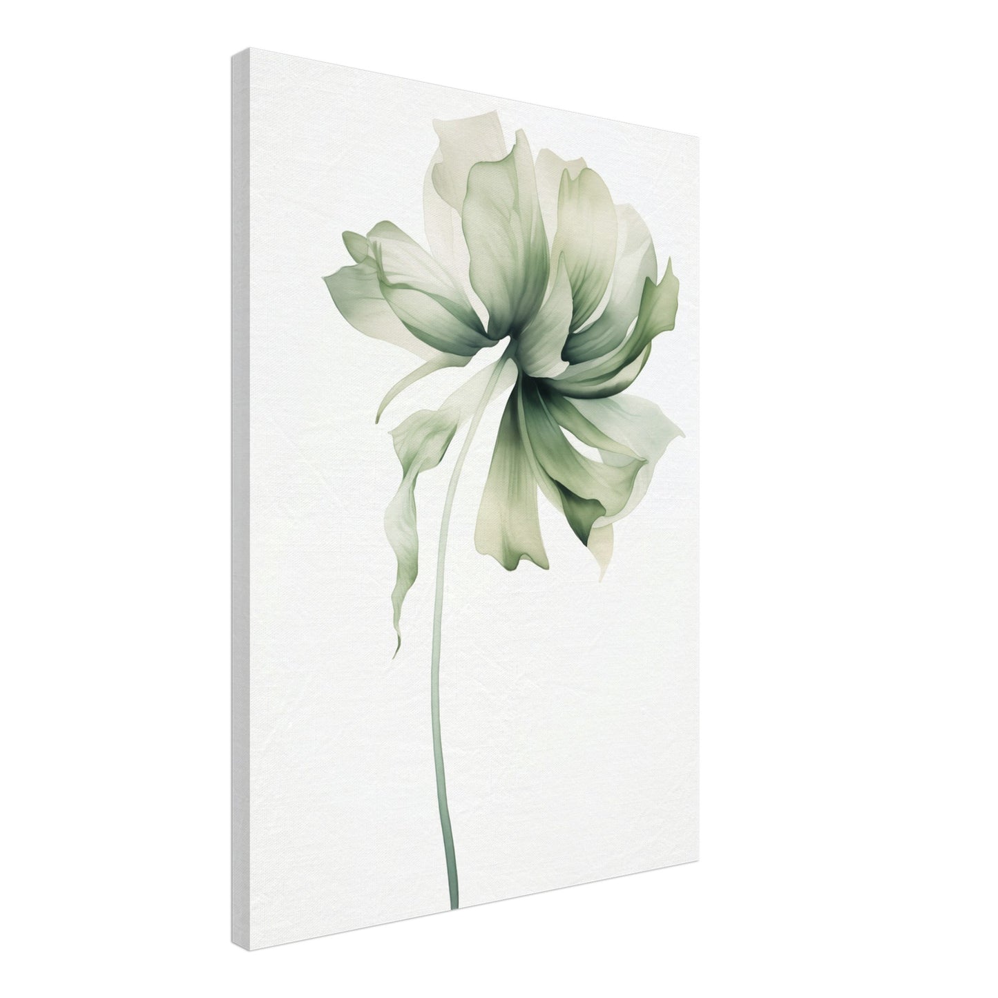 Florale Whisper Leinwand 50x70 cm - Pixara