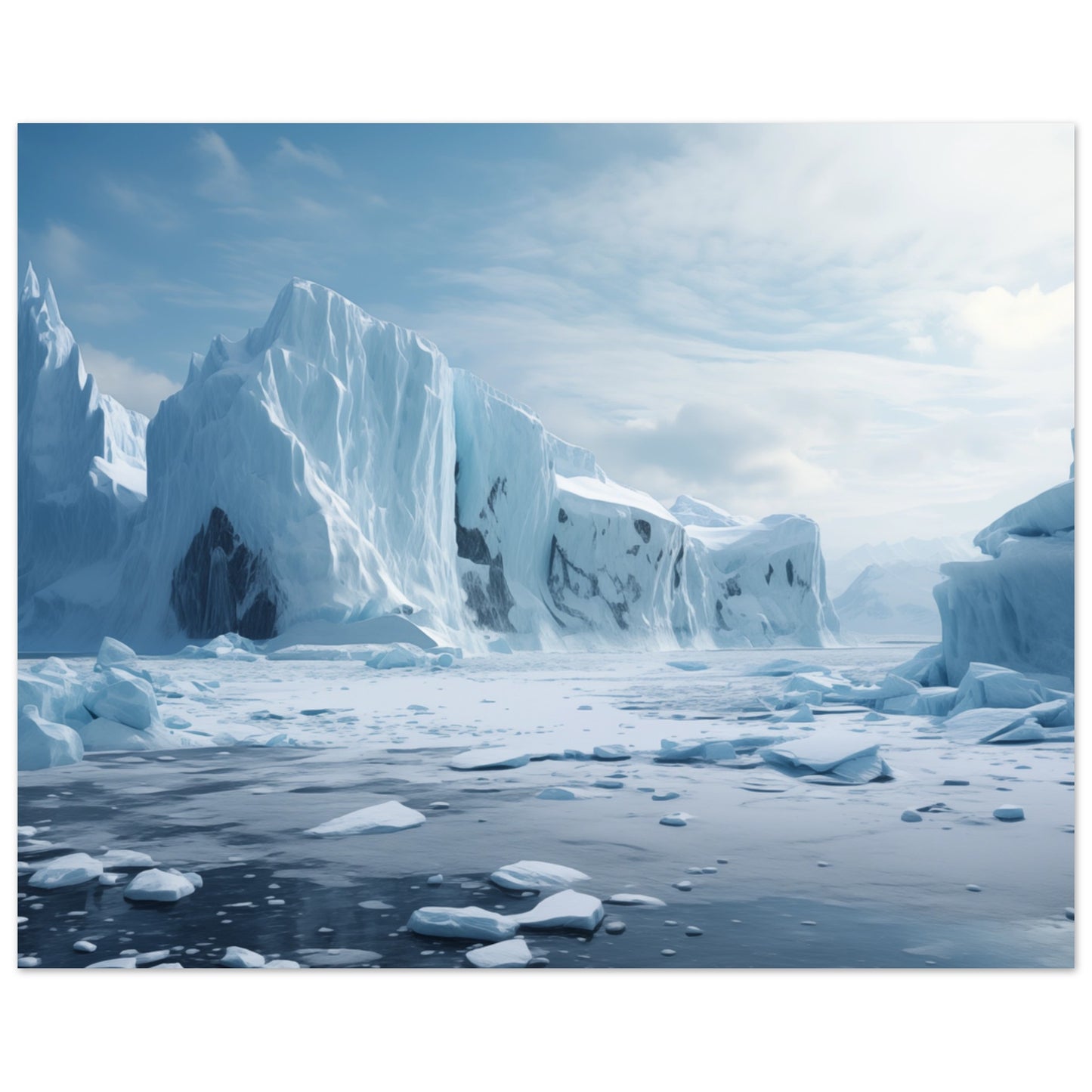 Stille Polarität Poster 40x50 cm - Pixara