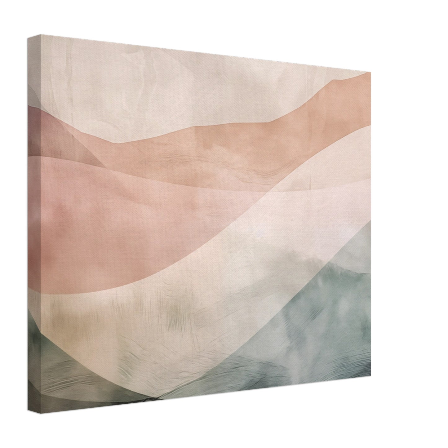 Wellen der Stille Leinwand 40x50 cm - Pixara