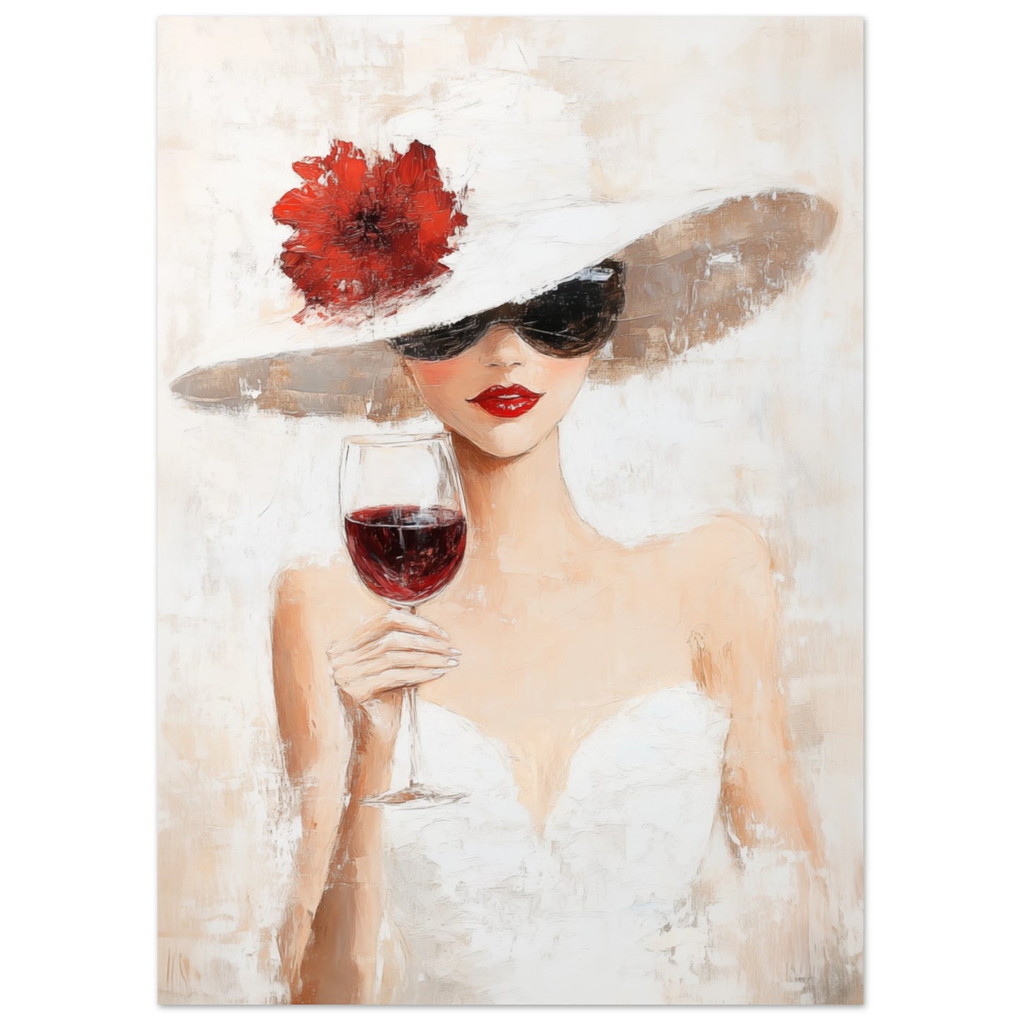 Impressionistische Eleganz Poster 50x70 cm - Pixara