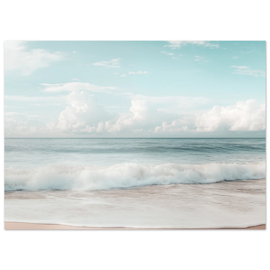 Sanfte Wellen am Strand 13x18 cm - Pixara