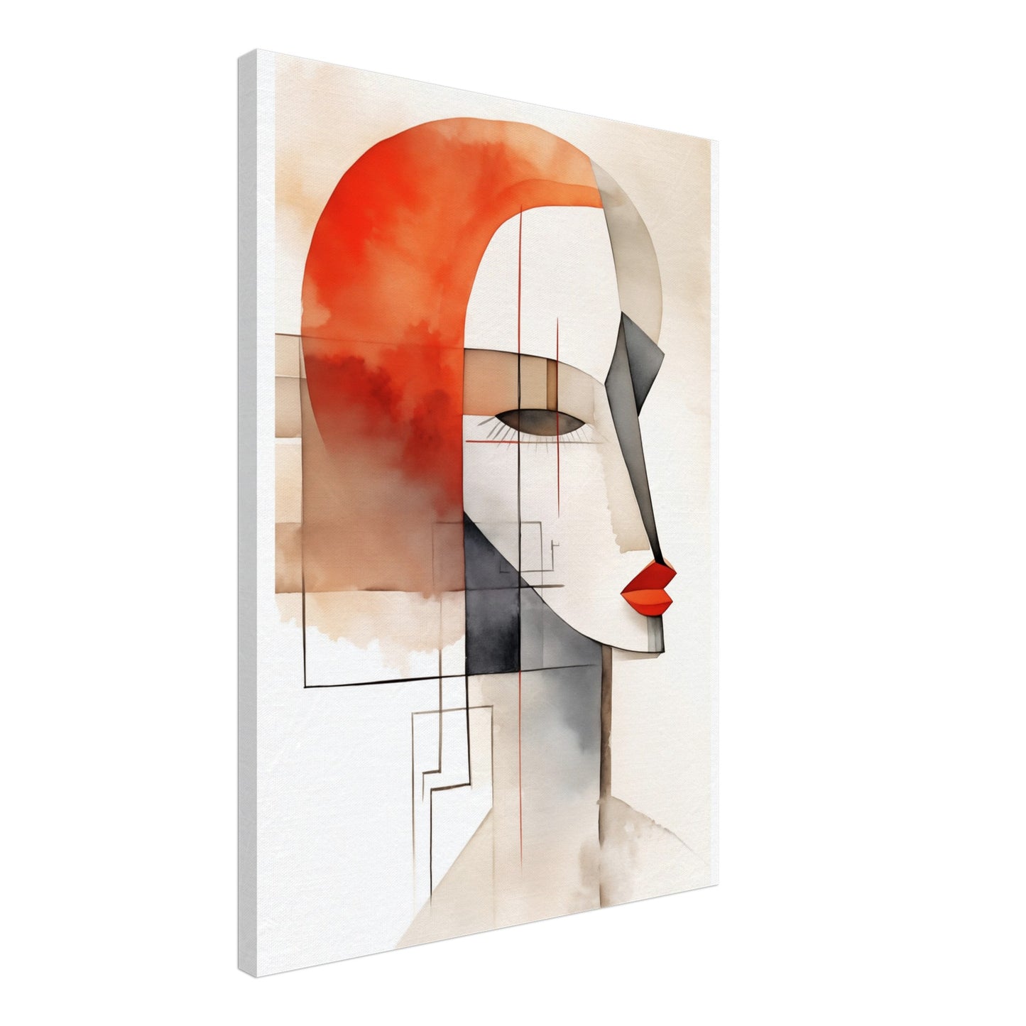 Contemplative Vision Leinwand 50x70 cm - Pixara