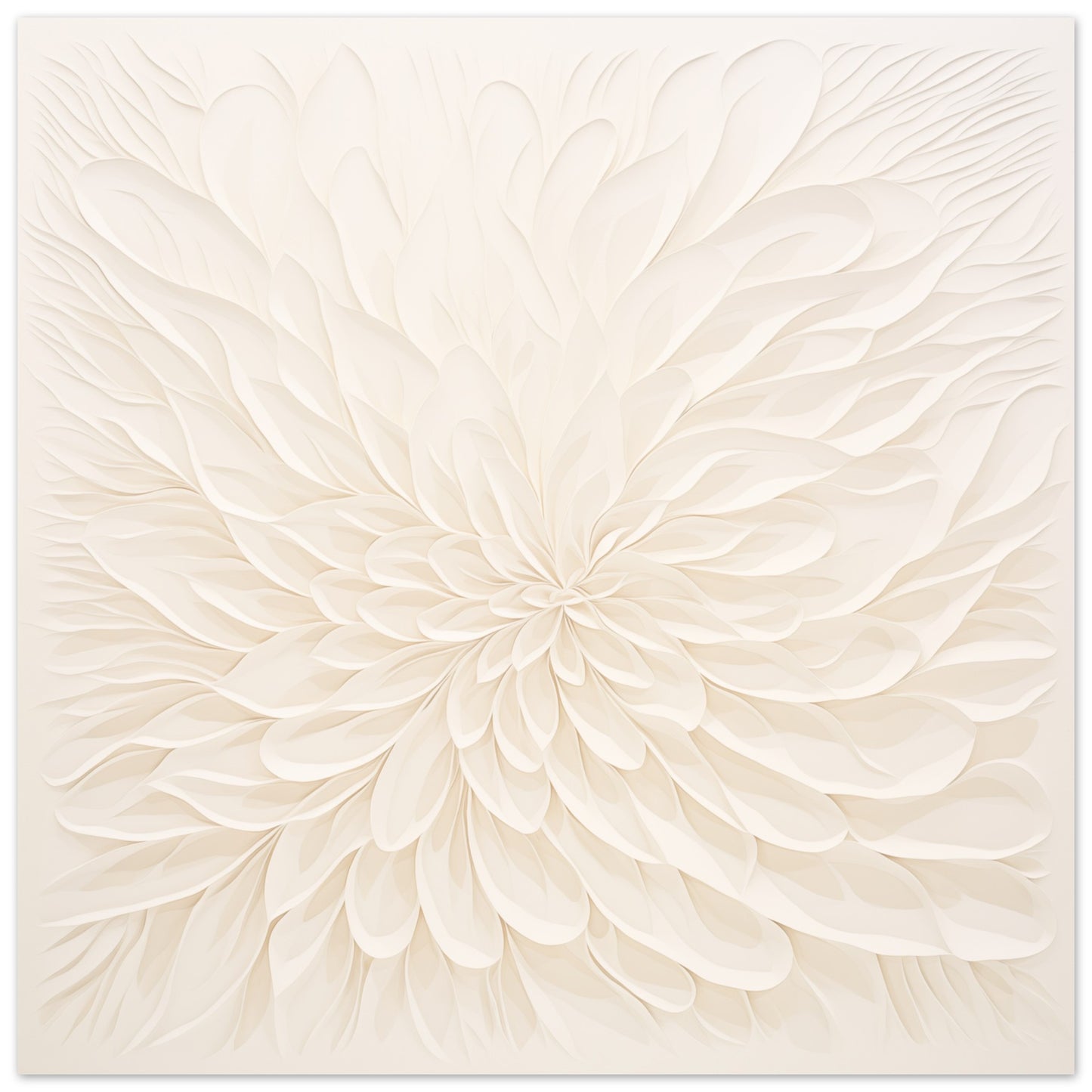 Sanfte Chrysantheme Poster 50x50 cm - Pixara