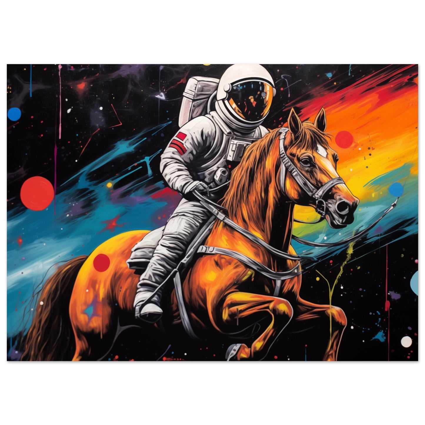 Astraler Reiter 13x18 cm - Pixara