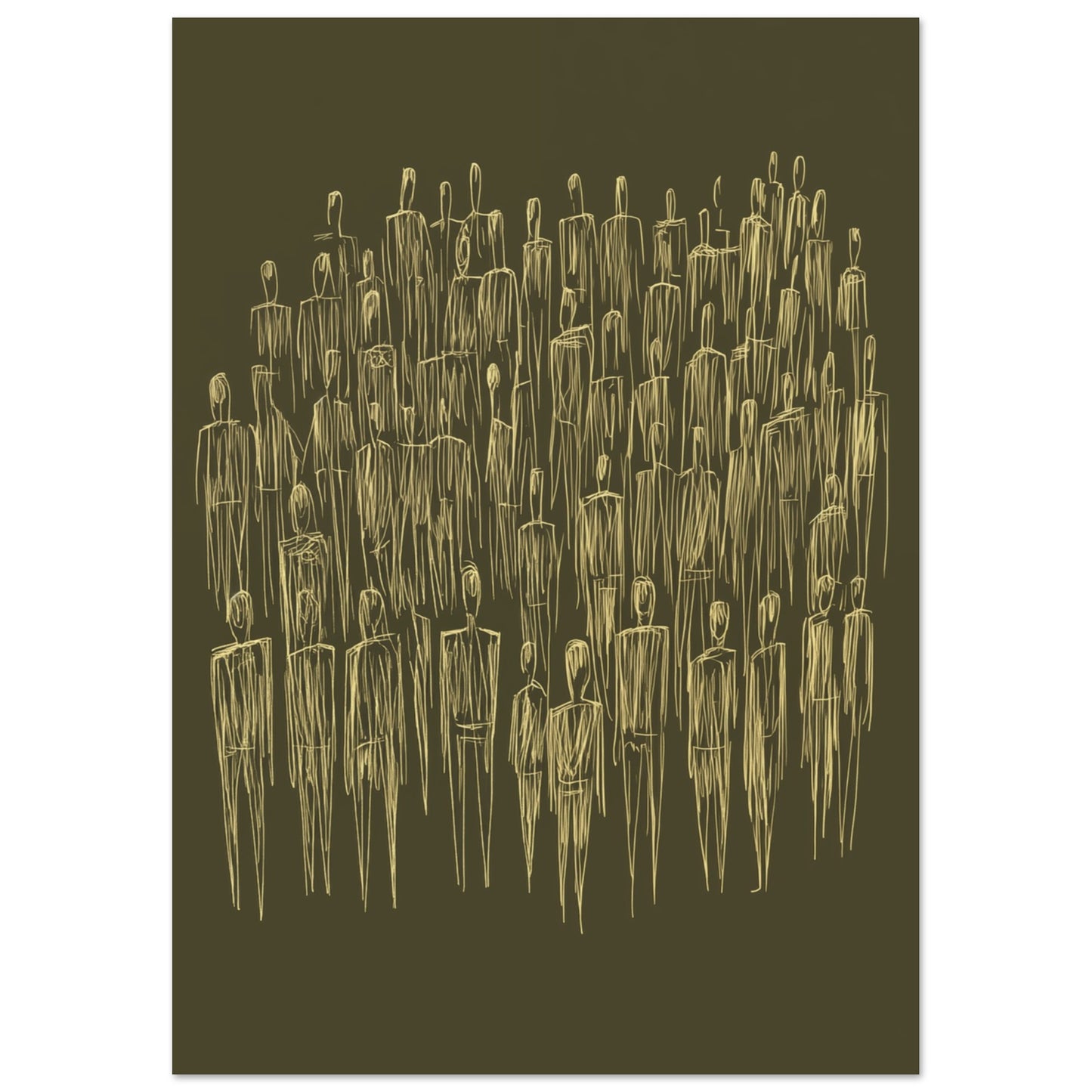 Goldene Versammlung 21x29.7 cm - Pixara