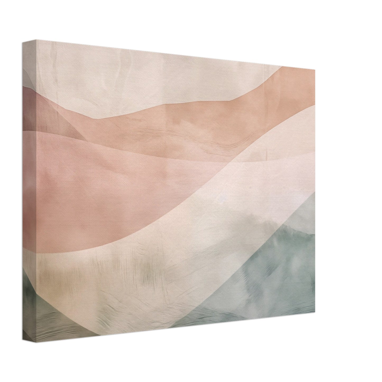 Wellen der Stille Leinwand 30x40 cm - Pixara