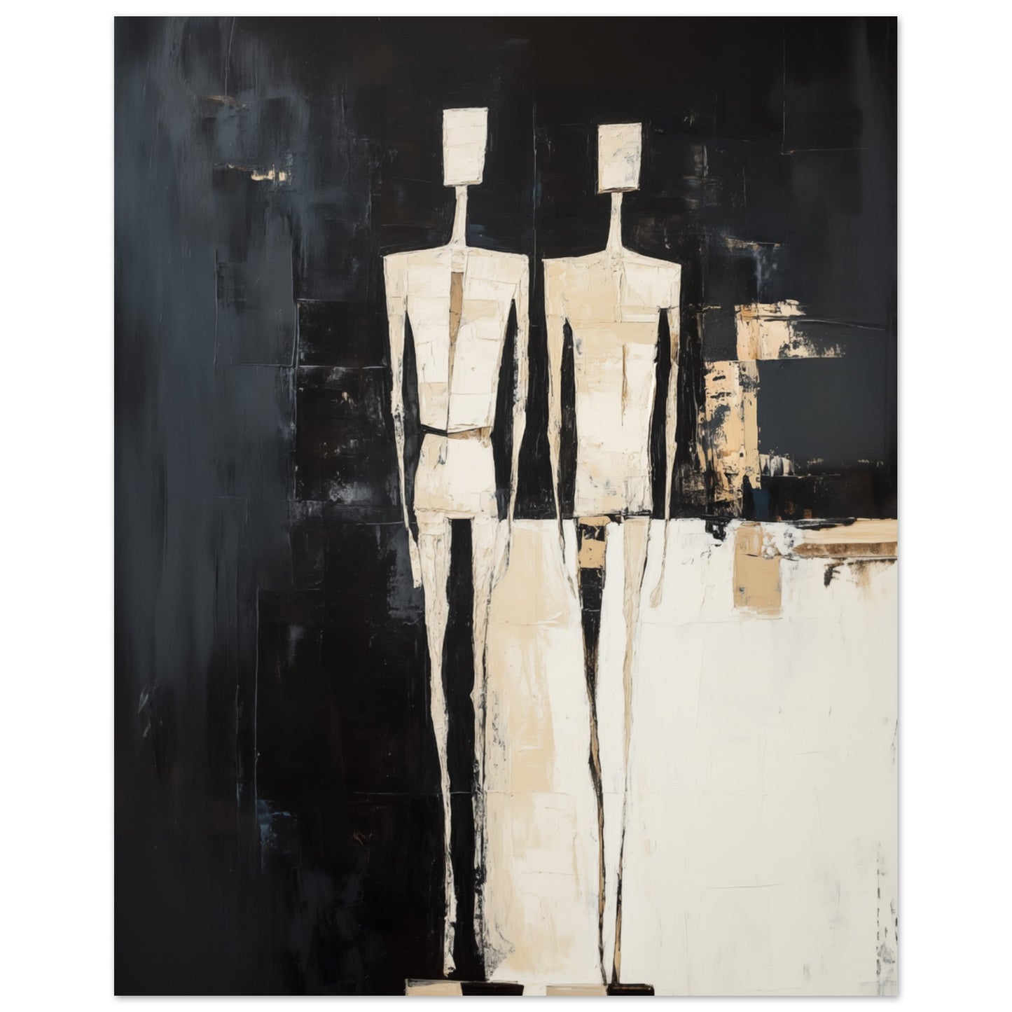Geometrische Figuren Poster 40x50 cm - Pixara