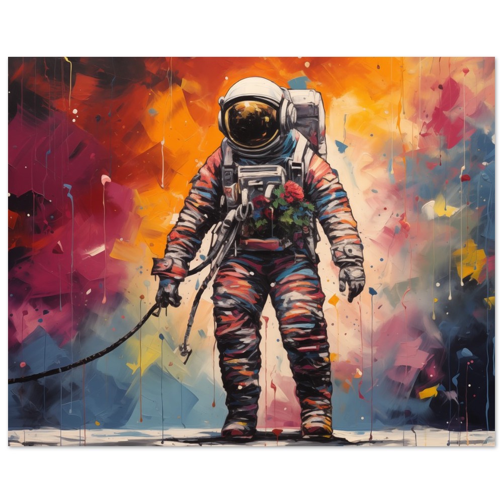 Kosmische Wanderung 40x50 cm - Pixara