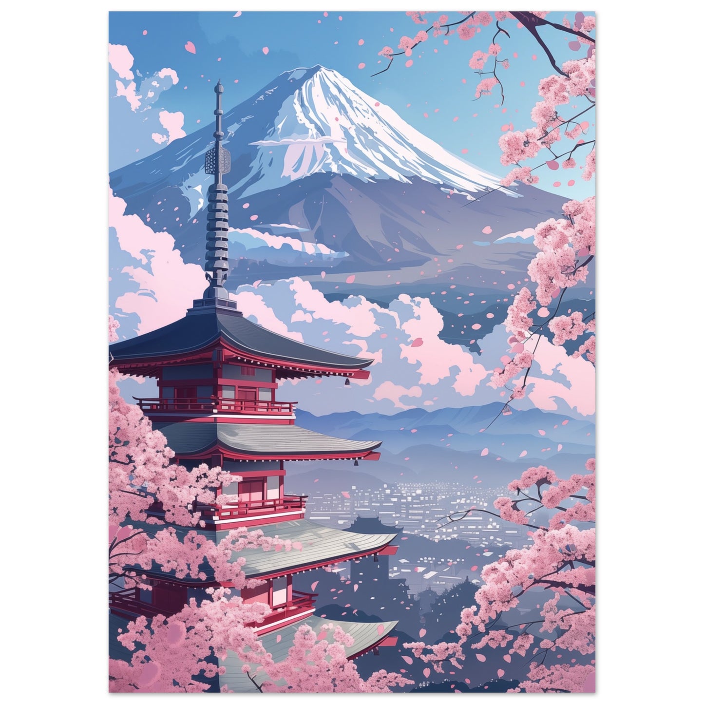Sakura Serenity 50x70 cm - Pixara