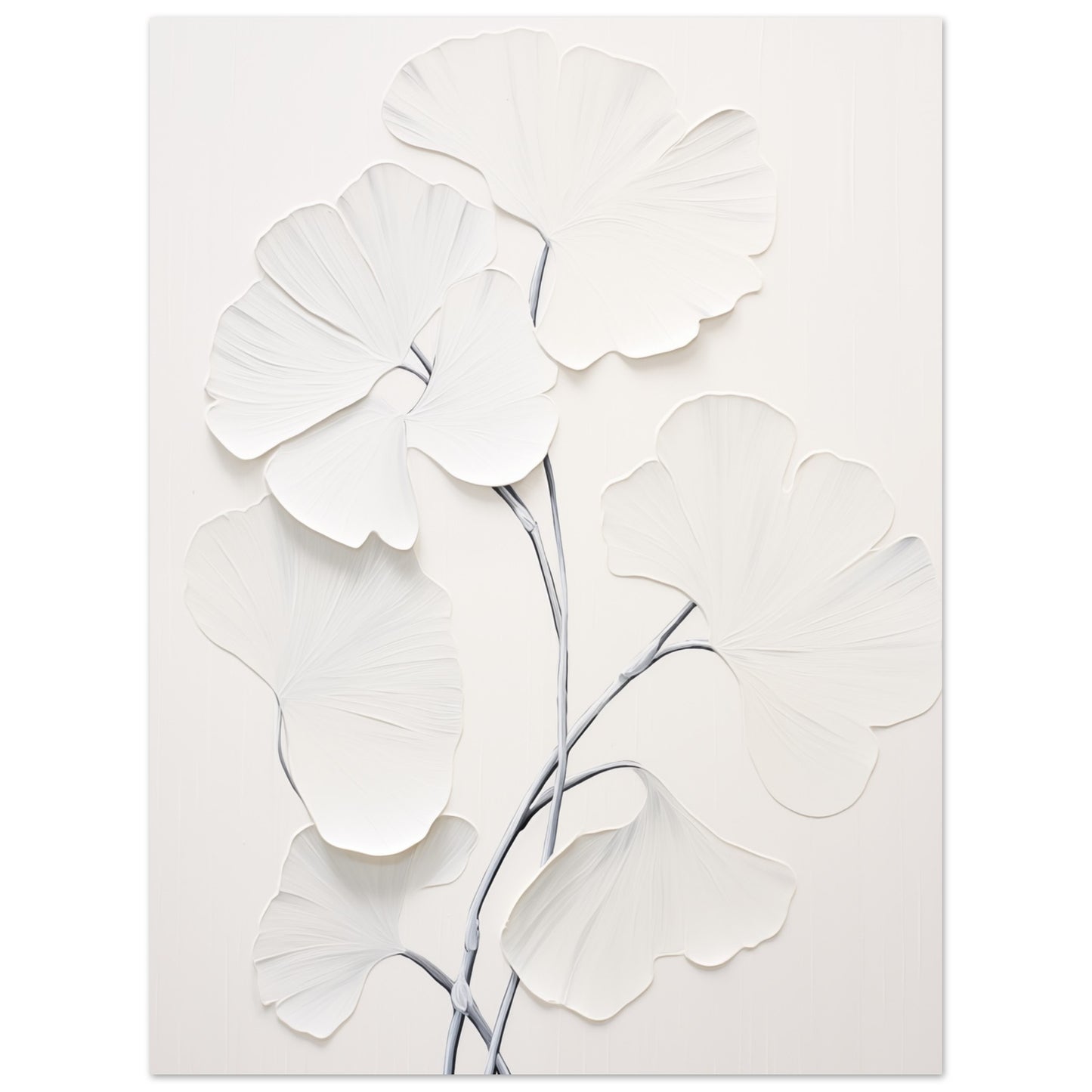 Ginko-Relief Poster 30x40 cm - Pixara
