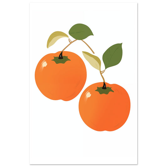 Persimonen Duo Poster 60x90 cm - Pixara