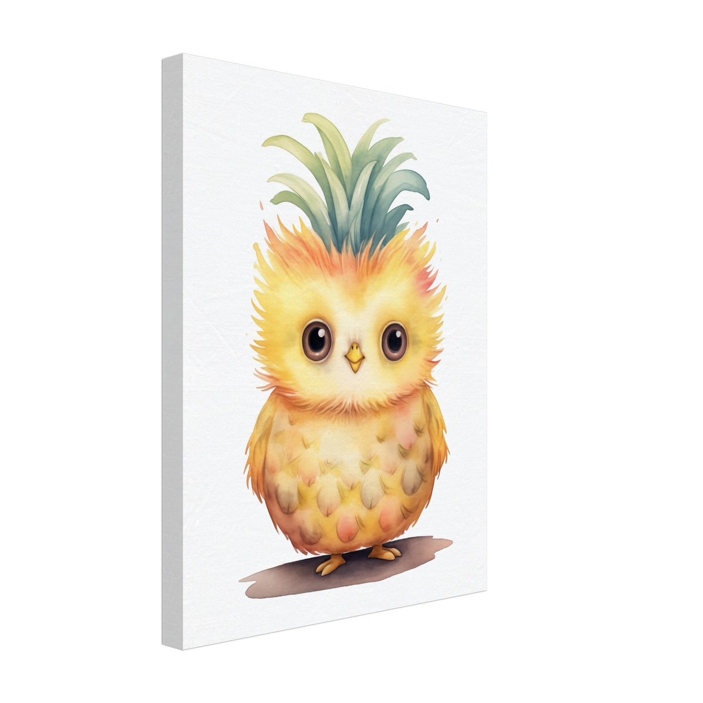 Owly Pine Leinwand 30x40 cm - Pixara