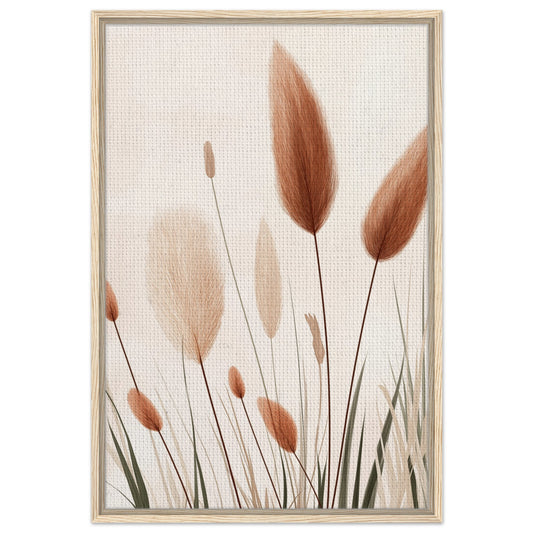 Flüstern der Natur | Gerahmte Leinwand Holzrahmen 60x90 cm - Pixara