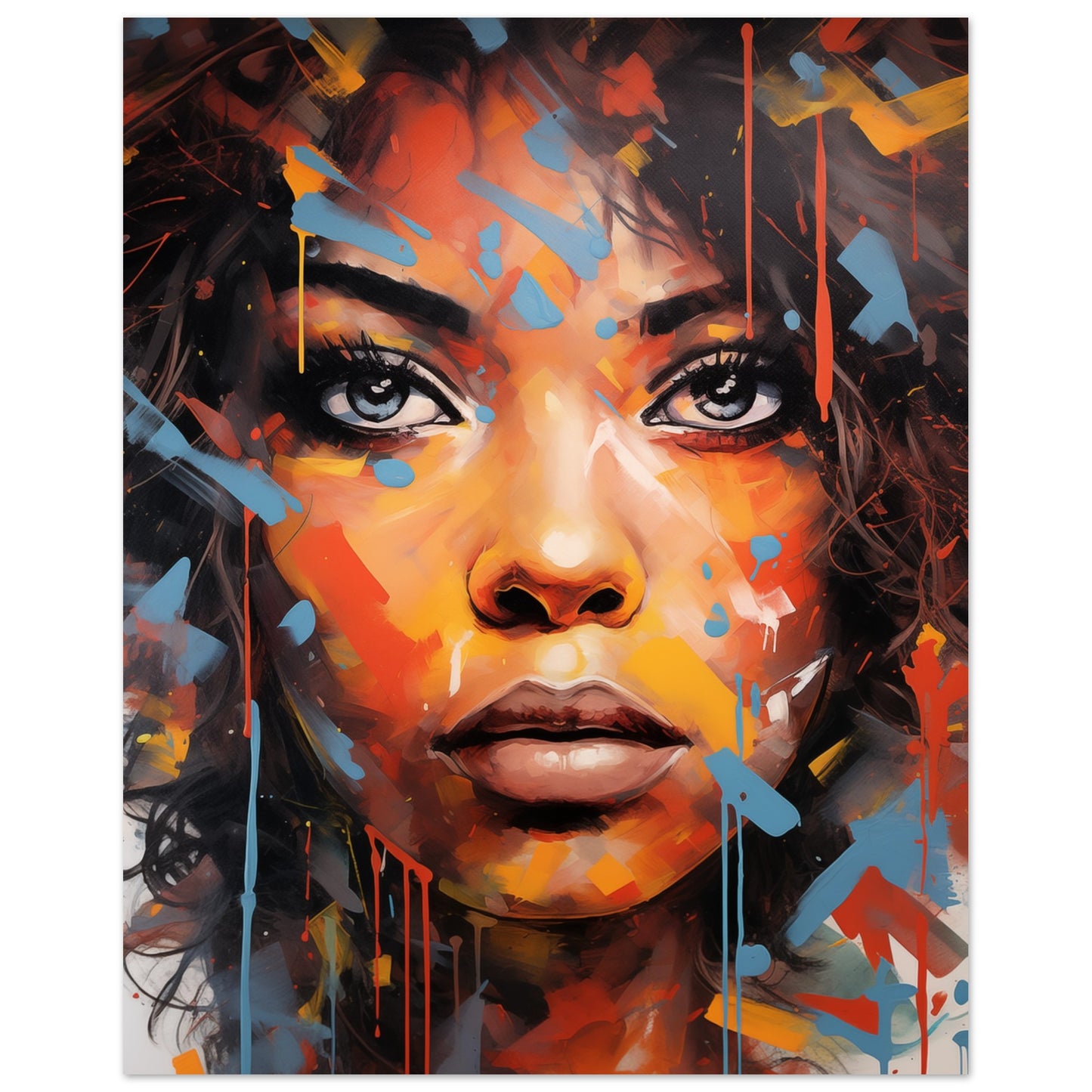 Virtuoser Farbklang 40x50 cm - Pixara