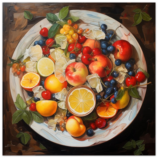 Fruchtschale-Kunstwerk - Pixara